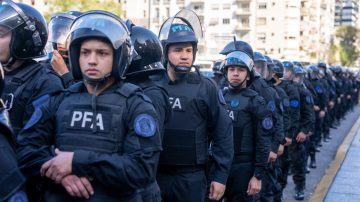 La Policía Federal custodiará el Congreso con 1.100 efectivos durante la Marcha Federal