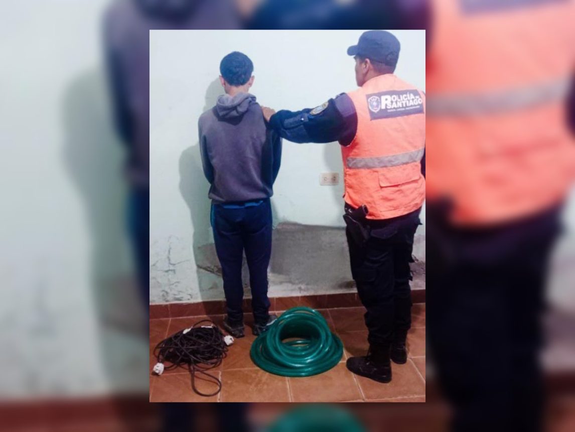 Fernández: Aprehensión y secuestro de elementos vinculados a un robo