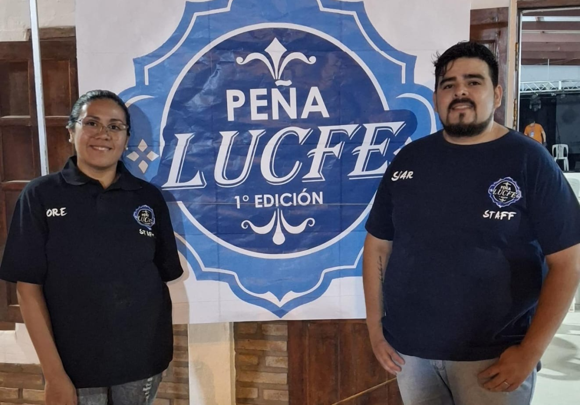 “LUCFE”, la peña de Monte Quemado con una historia particular