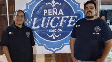 “LUCFE”, la peña de Monte Quemado con una historia particular