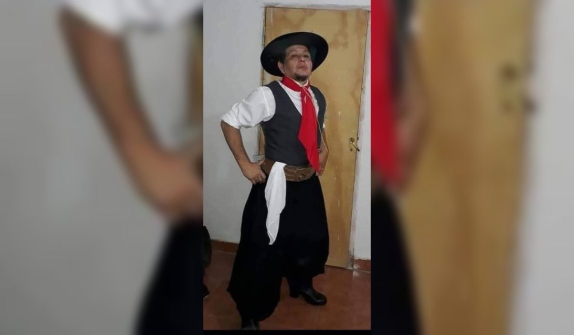 La comunidad despide a Max, bailarín y profesor de folclore de Santiago del Estero