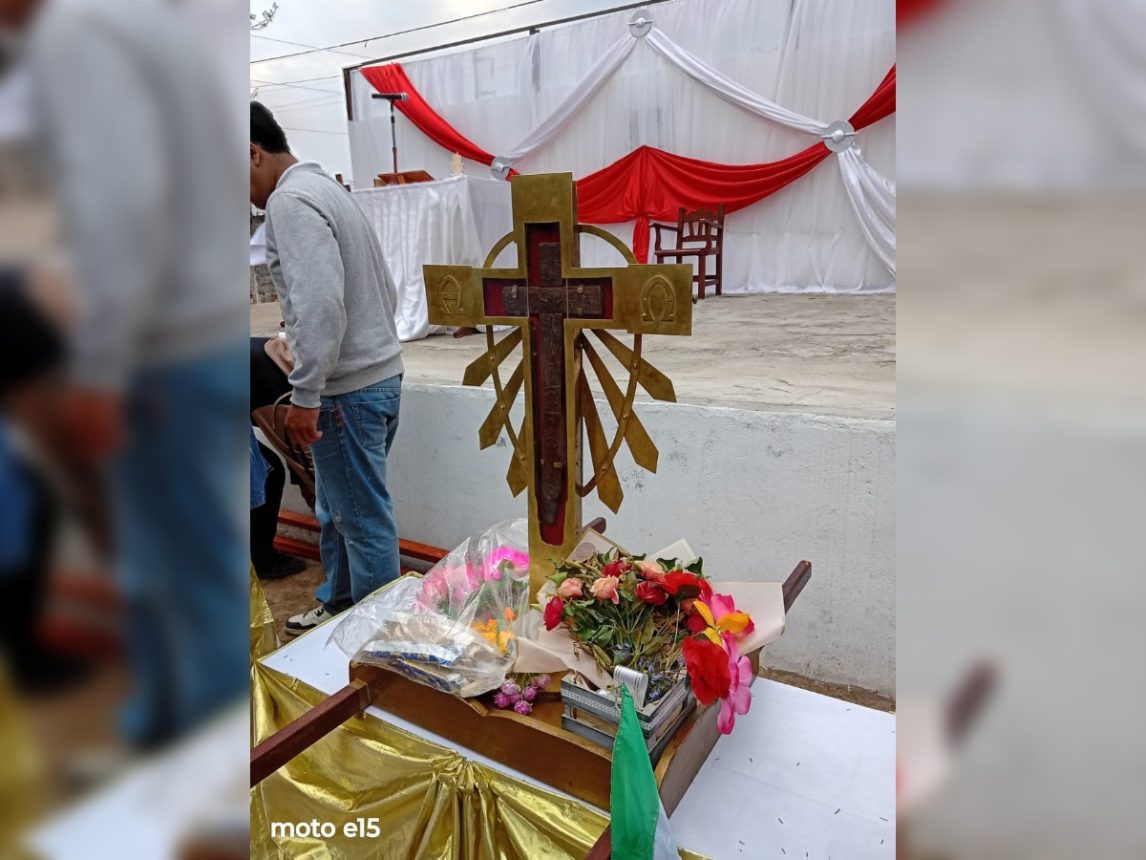 La Virgen de Huachana y la Cruz del Buen Jesús de Matará continúan su misión jubilar en la diócesis de Añatuya