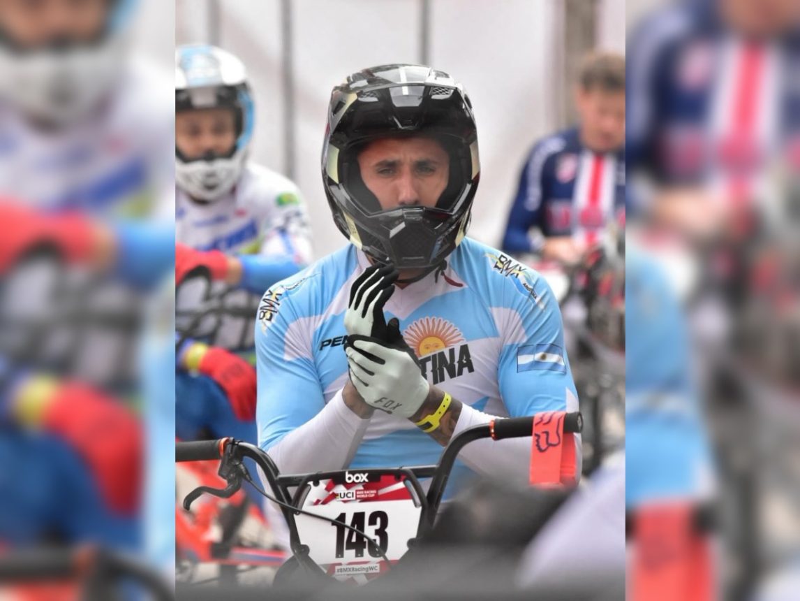 Exequiel Torres, piloto de BMX, habló sobre su estado de salud tras caerse en Santiago del Estero
