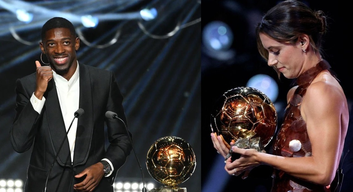 Dembélé y Aitana Bonmatí, los dueños del Balón de Oro 2025