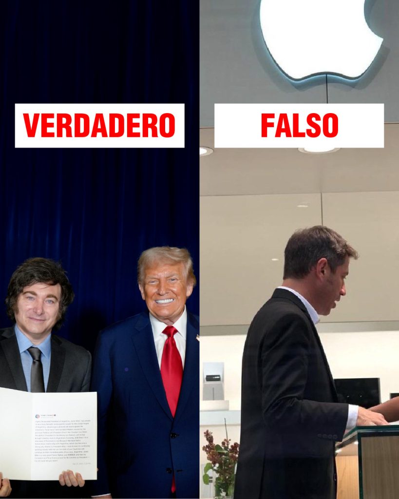 Kicillof desmintió una “fake news” libertaria: “Con Milei la única industria que crece es la de la mentira”