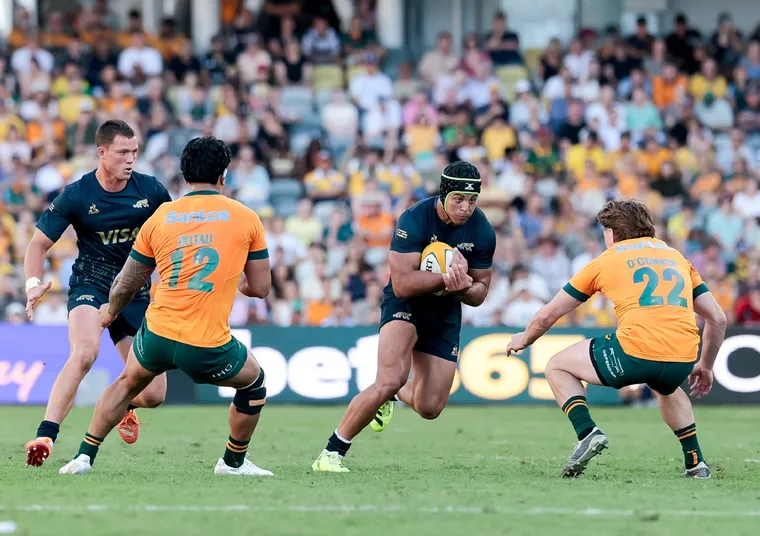 Los Pumas perdieron en la última jugada ante Australia en el Rugby Championship