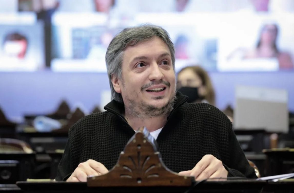 Máximo Kirchner pide citar a Caputo y presentó un proyecto para desconocer la nueva deuda con Estados Unidos