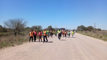 La fiesta chica del Señor de los Milagros de Mailín congrega a miles de fieles este domingo