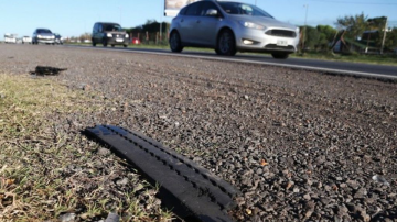 Pasarán 5 años en la cárcel por colocar piedras en la autopista Santa Fe–Rosario para robar