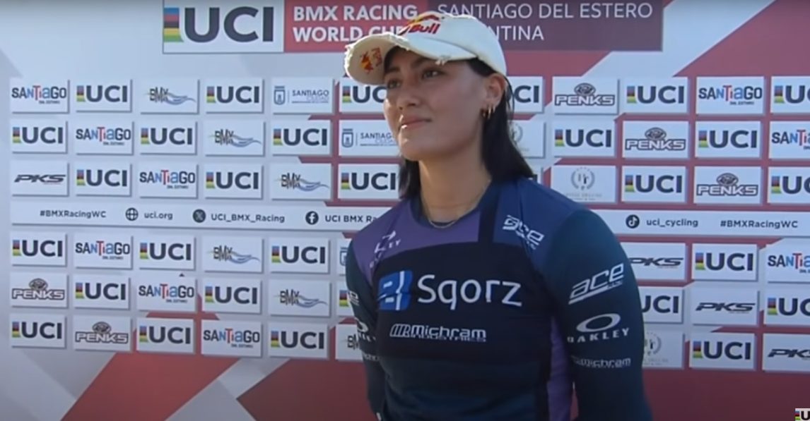 Saya Sakakibara ganó la final Women Elite de la Copa del Mundo de BMX en Santiago del Estero