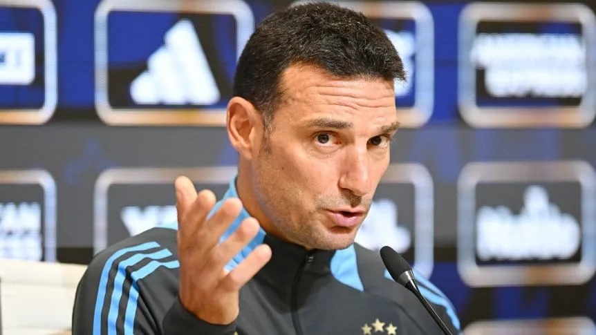 Scaloni confirmó cambios para enfrentar a Ecuador y aclaró que con Messi no habló del Mundial