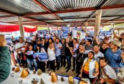 Más de 250 delegados del MOCASE le brindaron su apoyo al candidato a diputado nacional, Marcelo Barbur