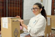 Marianella Lezama Hid votó y llamó a fortalecer la democracia con esperanza y participación