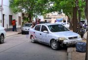 Persecusión y huida en pleno centro: chocó dos autos y provocó un caos