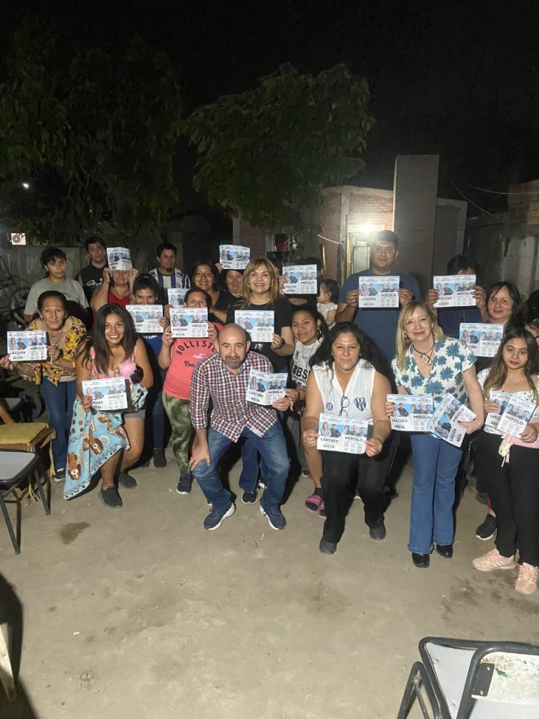 Larcher y Mirolo en La Banda: “Somos la renovación y la alternativa política para la provincia