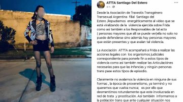 Repudio por la agresión a una joven trans en Santiago del Estero: “Fue un hecho atroz y aberrante”