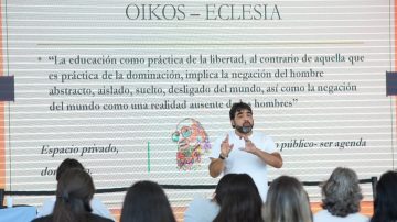 Docentes participaron en una jornada sobre Paulo Freire en Santiago del Estero