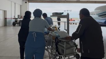 Así fue el operativo en el que trasladaron a un recién nacido al Garrahan en avión sanitario