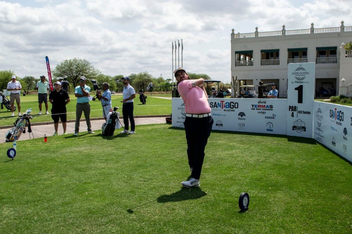Gallegos, puntero tras una gran segunda vuelta en el Andrés Romero Invitational