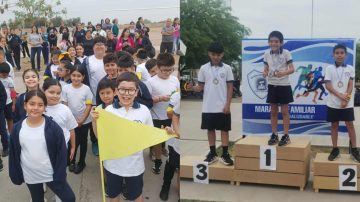 La Maratón Saludable del Colegio Espíritu Santo reunió a alumnos y familias en una tarde dedicada al deporte