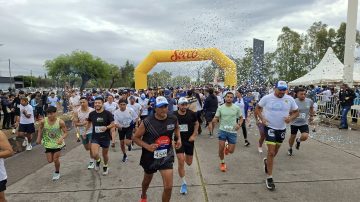 La “Maratón de la Lealtad” reunió a cientos de santiagueños este sábado