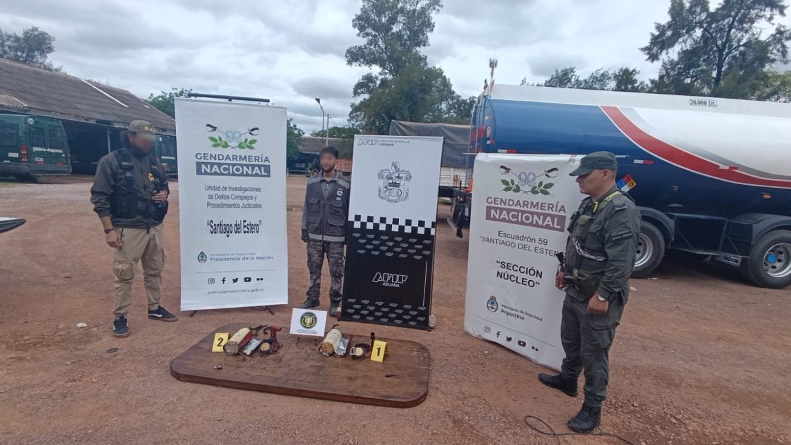 Cocaína en gatos hidráulicos: se conocieron más imágenes y detalles del operativo en Santiago del Estero