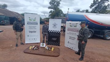 Cocaína en gatos hidráulicos: se conocieron más imágenes y detalles del operativo en Santiago del Estero