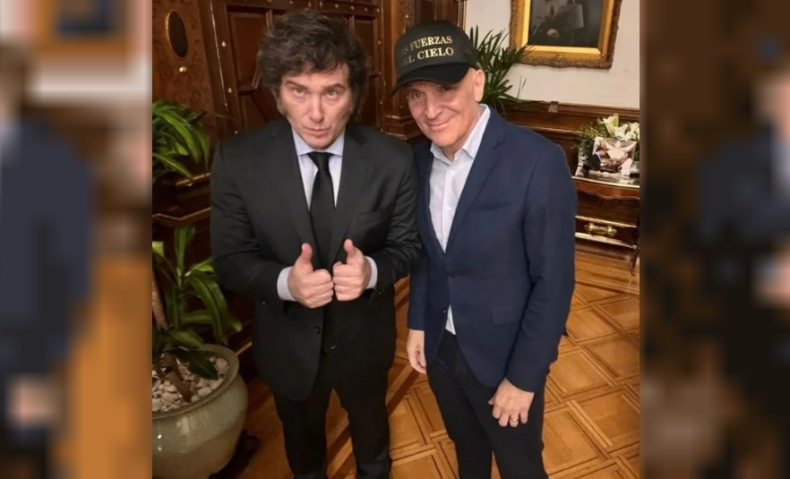 Javier Milei se reunió con José Luis Espert en Olivos y sigue su candidatura