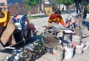 Realizaron tareas de descacharreo en los barrios Independencia y 8 de Abril