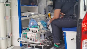 Gran operativo sanitario y de seguridad para el traslado de un recién nacido en avión sanitario