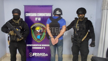 URGENTE | Así trasladaban al peligroso delincuente tucumano que se escondía en Termas
