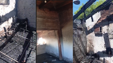 Desesperación en el barrio John Kennedy: una familia perdió todo en un voraz incendio