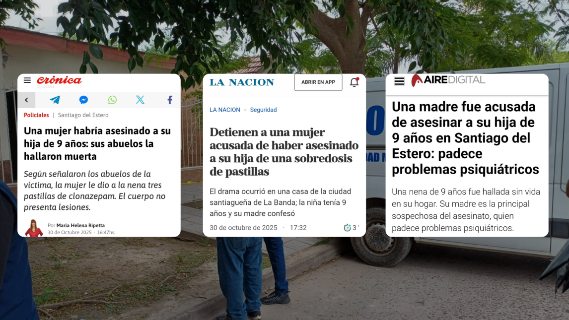 La muerte de Diana: así reflejaron algunos medios del país la noticia que conmueve a la provincia