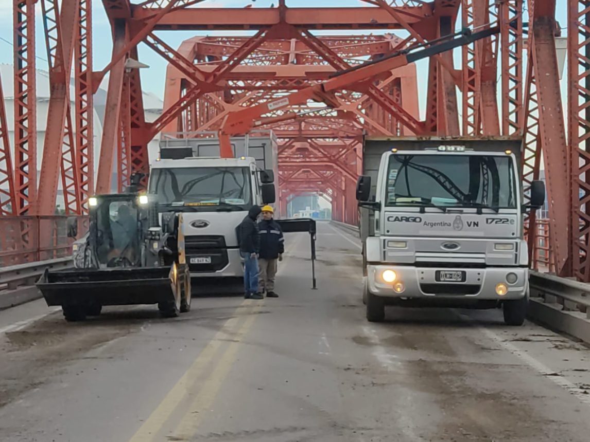 Por tareas de mantenimiento, se restringirá el paso en el Puente Carretero este viernes