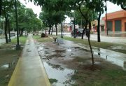 La lluvia no cesa en la mañana de este martes en Santiago del Estero: cómo seguirá el tiempo