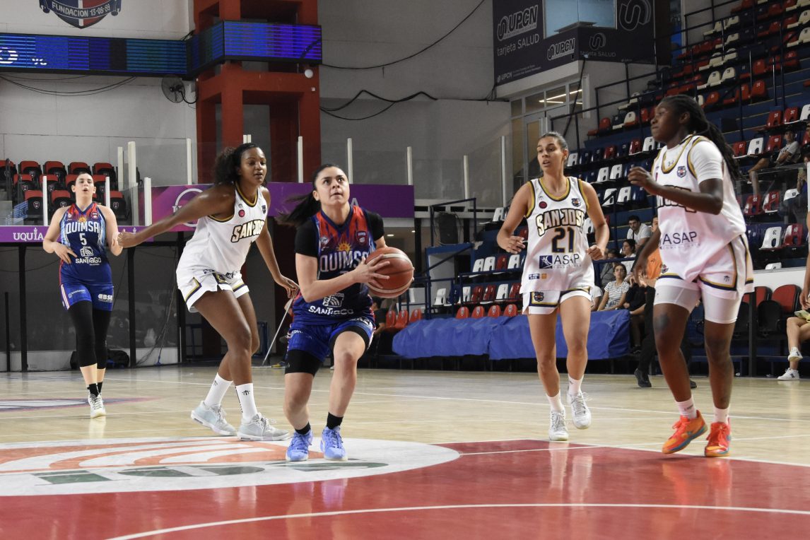 Quimsa no logra ganar por la Liga Femenina: Tuvo una derrota ajustada ante San José
