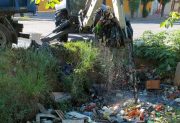 Comenzó la limpieza de 5800 metros lineales de desagües de las avenidas Aguirre y del Trabajo