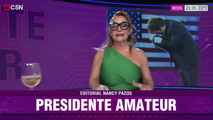 Nancy Pazos, sin filtros: “Bajar la inflación así es como cortarle a un chabón las dos piernas para decir que la p… le llega al piso”