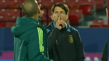 Diego Placente tras “callar” a un mexicano: “Hoy se disfruta y mañana se piensa en Colombia”