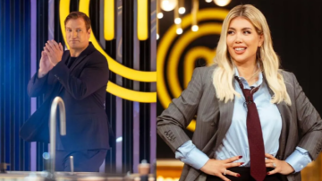 El divertido primer cruce entre Wanda Nara y Maxi López en Masterchef Celebrity