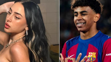 ¡Subieron la temperatura! Filman a Nicki Nicole y Lamine Yamal a los besos en una terraza