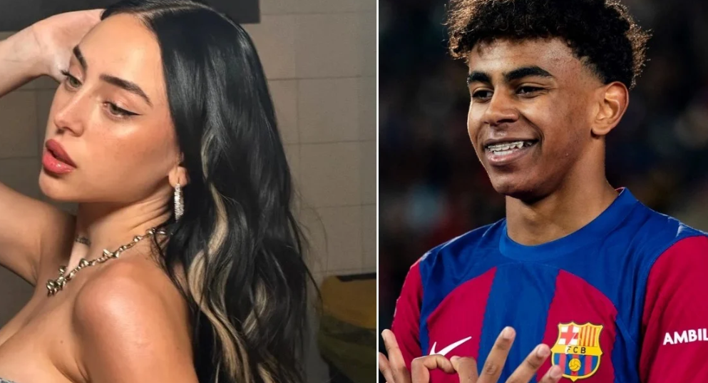 ¡Subieron la temperatura! Filman a Nicki Nicole y Lamine Yamal a los besos en una terraza