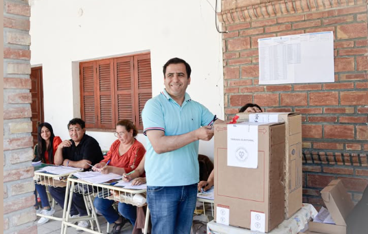 Daniel Ruiz llamó a los clodomirenses a votar con compromiso y mirada hacia el futuro
