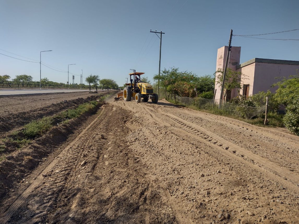 Avanzan las obras de enripiado en un importante barrio de Colonia El Simbolar