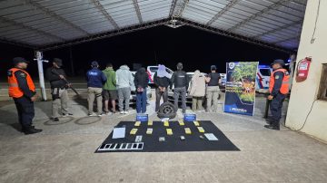 Nuevo operativo de la policía permitió secuestrar 12 kilos de cocaína en el departamento Copo: seis salteños detenidos