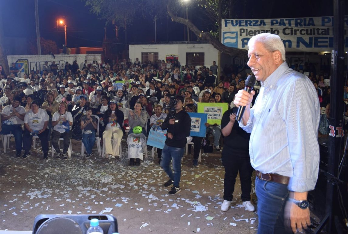 Neder encabezó plenario de Fuerza Patria en el Circuito 48 de La Banda