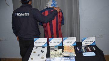 Allanamiento en Las Termas permitió desarticular un punto de venta de drogas