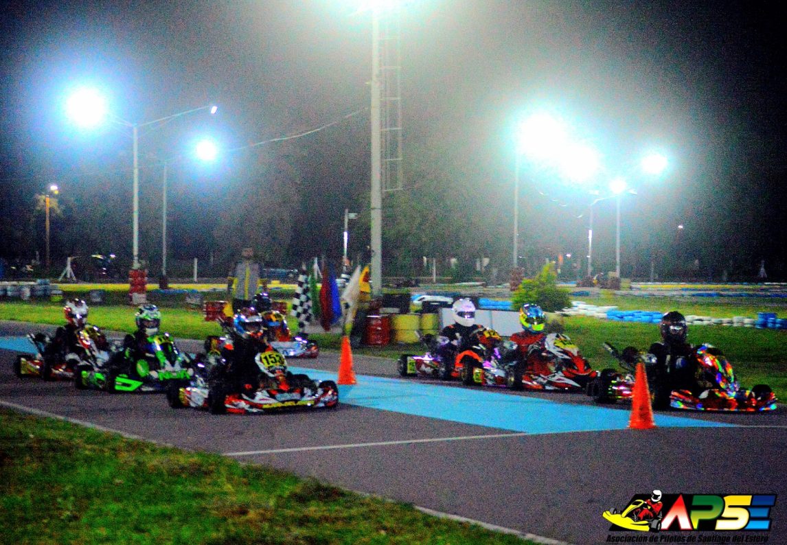 Gran expectativa por la 7ª fecha del karting santiagueño: cronograma oficial y finales nocturnas