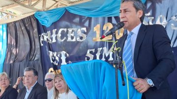 Silva Neder: “Que el 26 de octubre sea una fiesta de la democracia en Estación Simbolar y en todo Santiago del Estero”