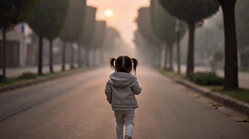 Hallaron a una nena caminando sola en la madrugada: Su abuelo denunció a la madre por abandono